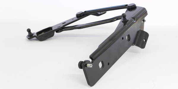 Hot printed hood hinge mixed technology - De Molli Giancarlo Industrie Spa
