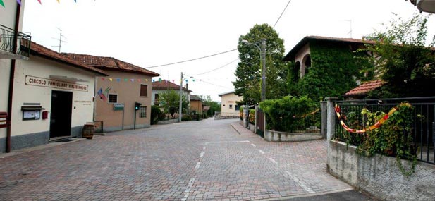 View of the Giancarlo De Molli square